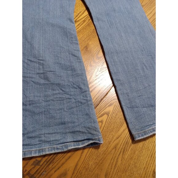 LEVI STRAUSS Jeans Womens 12M BLUE BOOTCUT CURVY Preowned Denim BOOT CUT Used - Picture 11 of 11